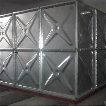 Wasserspeichertank aus verzinktem Stahl