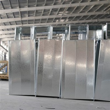 Rechteckiger Lüftungskanal