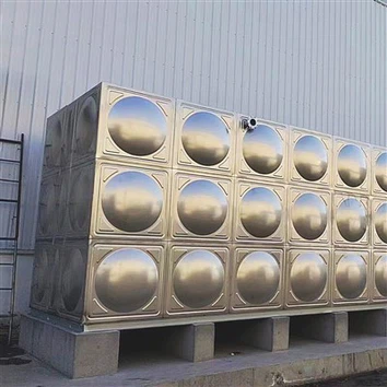 Trinkwassertank aus Edelstahl